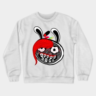 Trippy Bunny Crewneck Sweatshirt